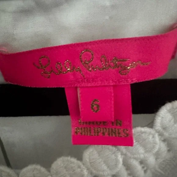 Lilly Pulitzer White Crochet Halter Top - Picture 5 of 5